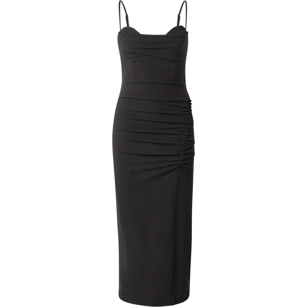 Zara Womens Bodycon Maxi Dress Size S Black Tulle Fairy Glam Vamp Whimsigoth NWT